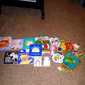 Colorful Kids Toy and Book Set